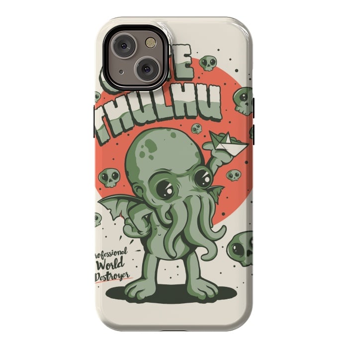 iPhone 14 Plus StrongFit Cutethulhu! by Ilustrata
