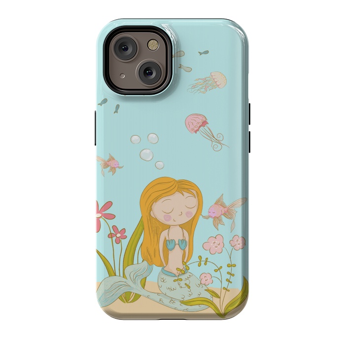 iPhone 14 StrongFit Little Mermaid by  Utart