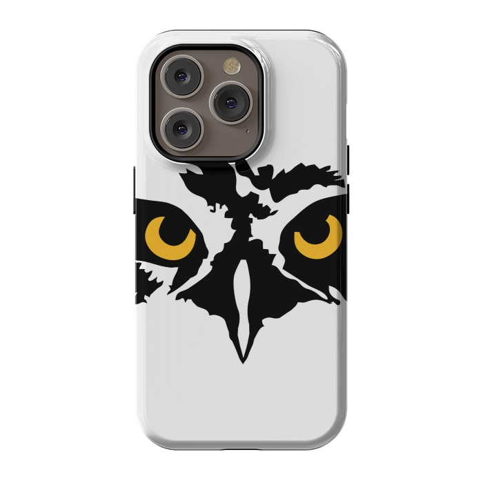 iPhone 14 Pro StrongFit Night Owl by Majoih