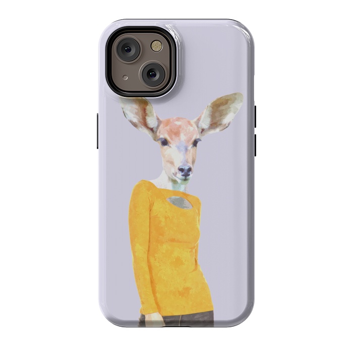 iPhone 14 StrongFit Fashionable Antelope Illustration by Alemi
