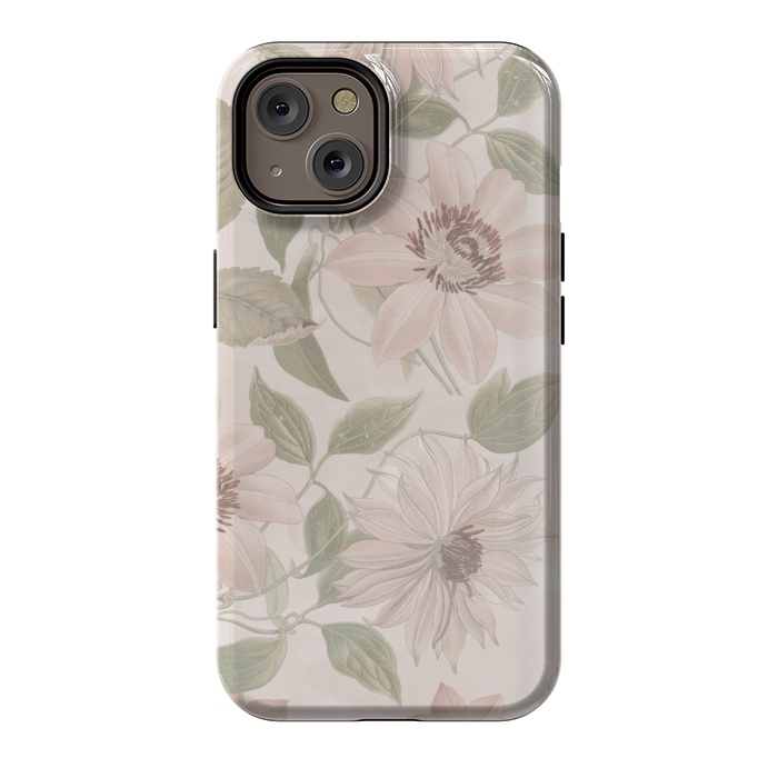 iPhone 14 StrongFit Nostalgic Flowers by Andrea Haase