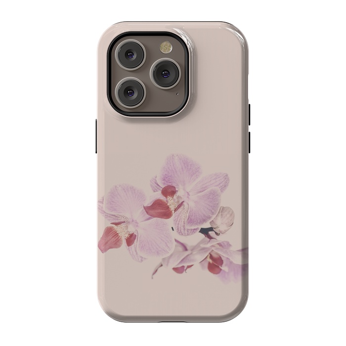 iPhone 14 Pro StrongFit Orchid In Soft Pastel Pink by Andrea Haase