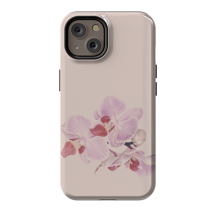 iPhone 14 StrongFit Orchid In Soft Pastel Pink by Andrea Haase