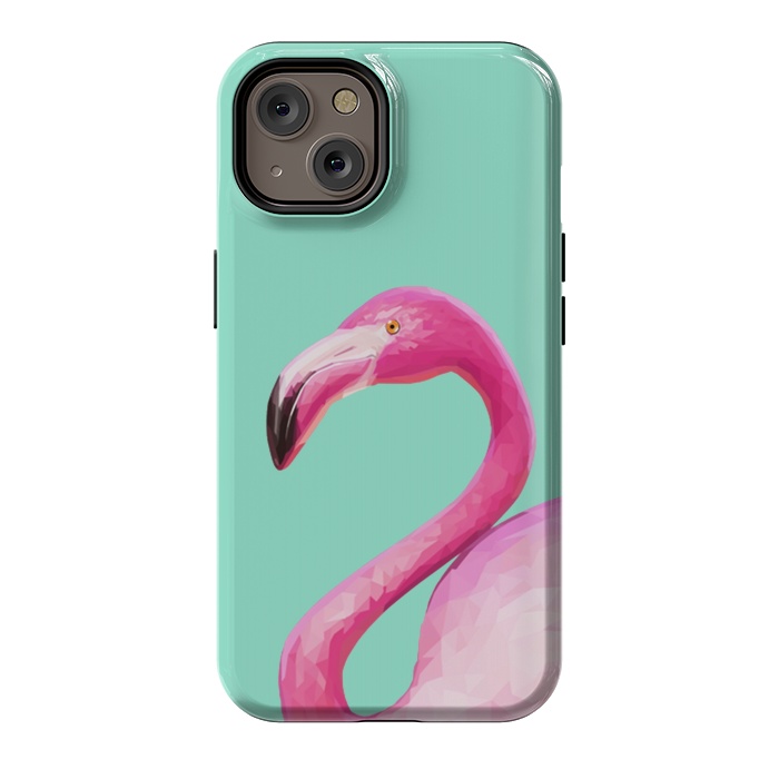 iPhone 14 StrongFit Flamingo Baby by ''CVogiatzi.