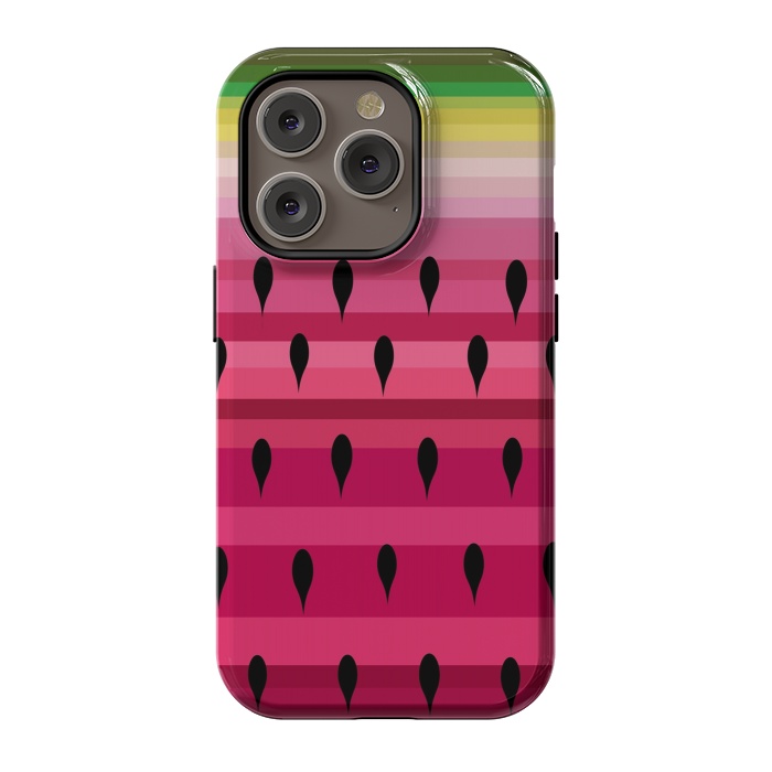 iPhone 14 Pro StrongFit Love of a Watermelon by ''CVogiatzi.