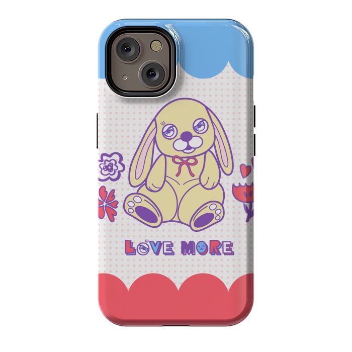 iPhone 14 StrongFit CUTIE RABBIT by Michael Cheung