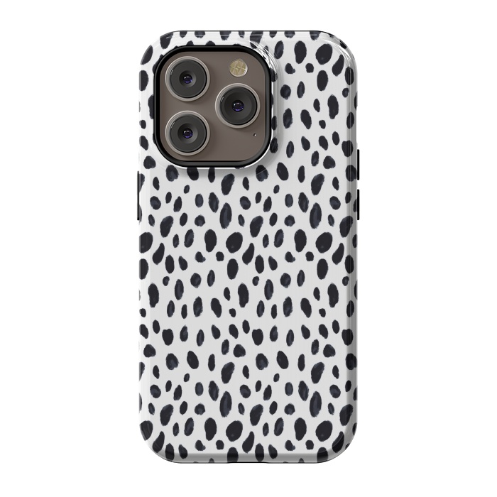 iPhone 14 Pro StrongFit Polka Dots DSN by Joanna Vog