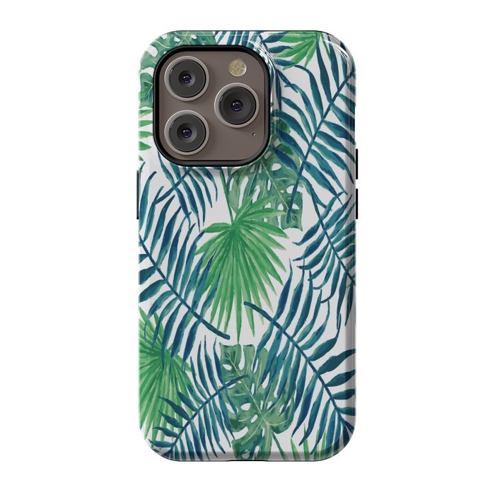 iPhone 14 Pro StrongFit B&G Tropic Design by Joanna Vog