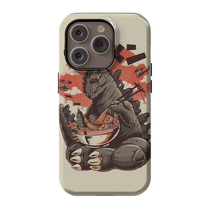 iPhone 14 Pro StrongFit Kaiju's Ramen by Ilustrata