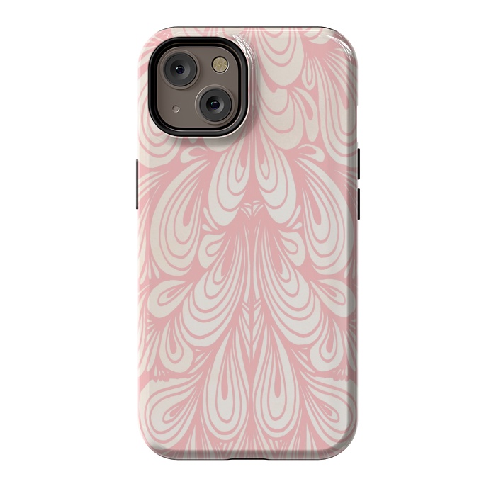 iPhone 14 StrongFit Pink Garden by Joanna Vog