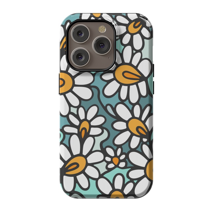 iPhone 14 Pro StrongFit Daisies by Majoih