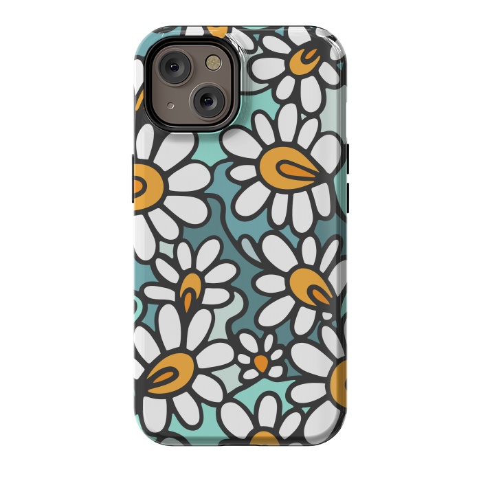 iPhone 14 StrongFit Daisies by Majoih