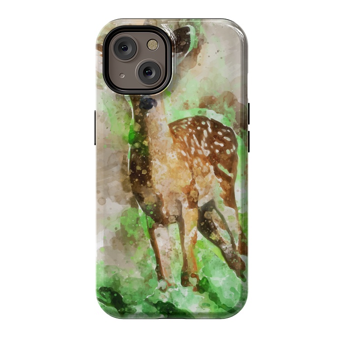 iPhone 14 StrongFit Lovely Deer by Creativeaxle