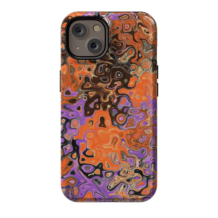 iPhone 14 StrongFit Luminous Liquid Pattern V2 by Creativeaxle