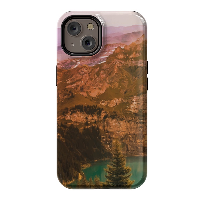 iPhone 14 StrongFit Mountain Valley by Creativeaxle