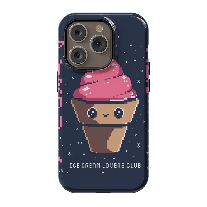 iPhone 14 Pro StrongFit Ice cream lovers club by Ilustrata