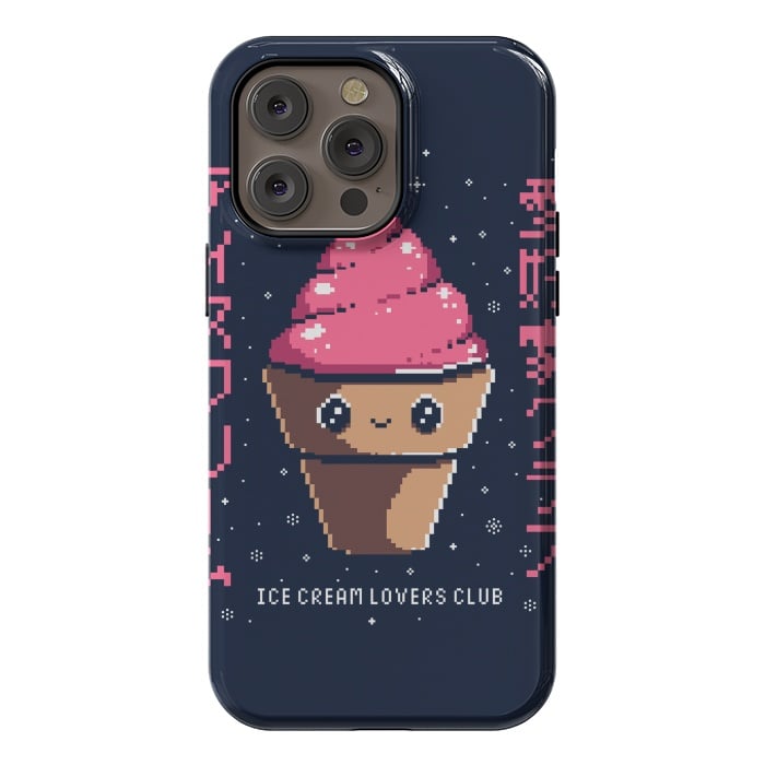 iPhone 14 Pro max StrongFit Ice cream lovers club by Ilustrata