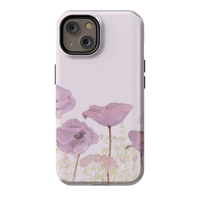iPhone 14 StrongFit Rose Gold Poppy Dream by  Utart