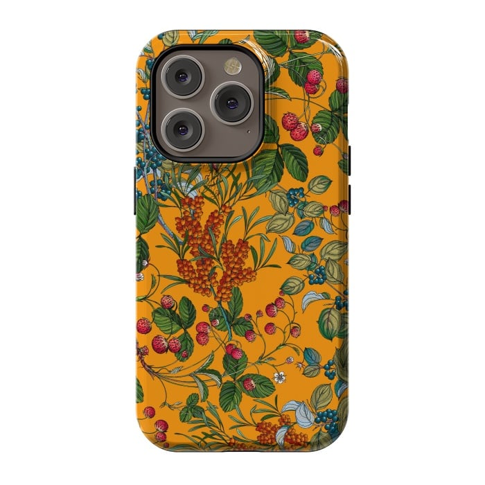 iPhone 14 Pro StrongFit Vintage Garden VII by Burcu Korkmazyurek