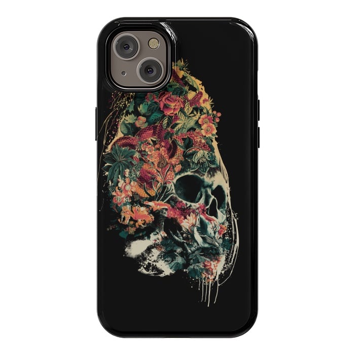 iPhone 14 Plus StrongFit Snake and Skull by Riza Peker
