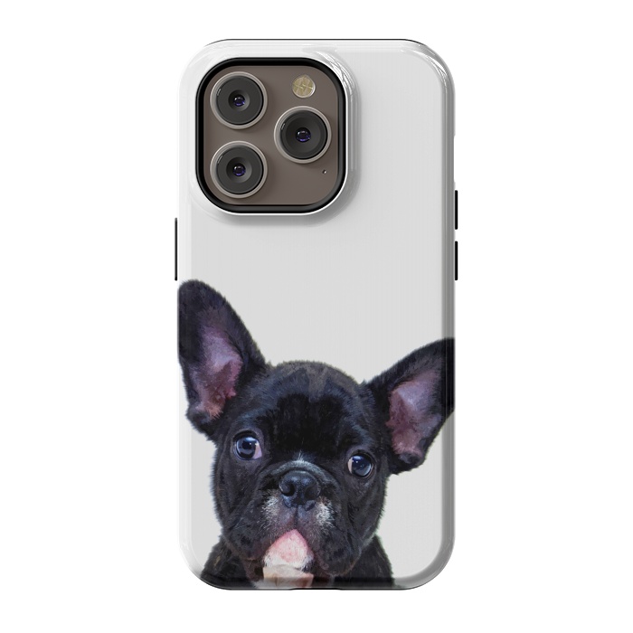 iPhone 14 Pro StrongFit French Bulldog Portrait by Alemi