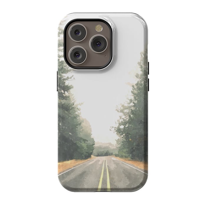 iPhone 14 Pro StrongFit Road Illustration by Alemi