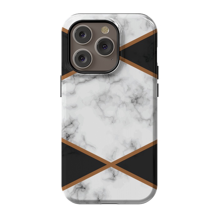 iPhone 14 Pro StrongFit Marble III 071 by Jelena Obradovic