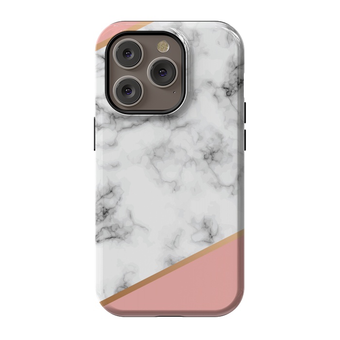 iPhone 14 Pro StrongFit Marble III 073 by Jelena Obradovic