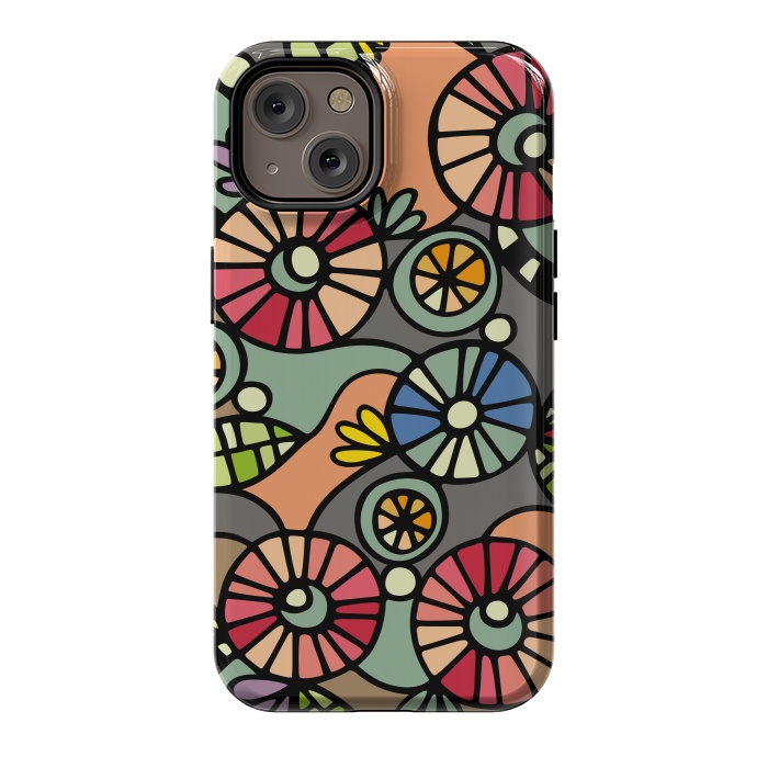 iPhone 14 StrongFit Wild Flowers by Majoih