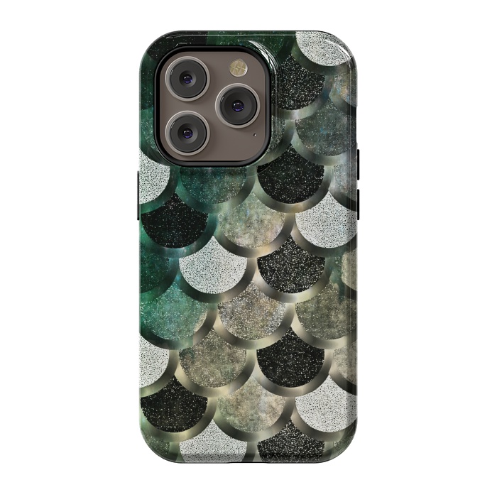 iPhone 14 Pro StrongFit Emerald mermaid by Jms