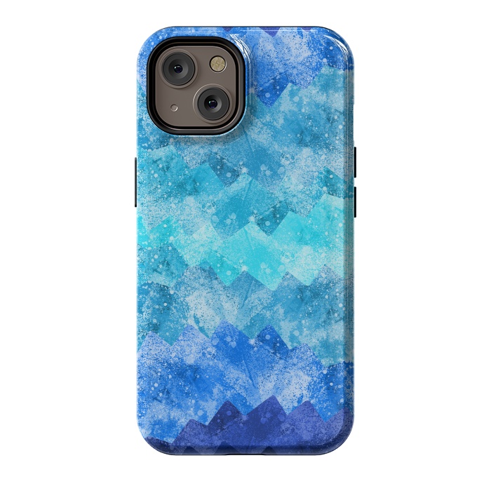 iPhone 14 StrongFit The blue sea waves by Steve Wade (Swade)
