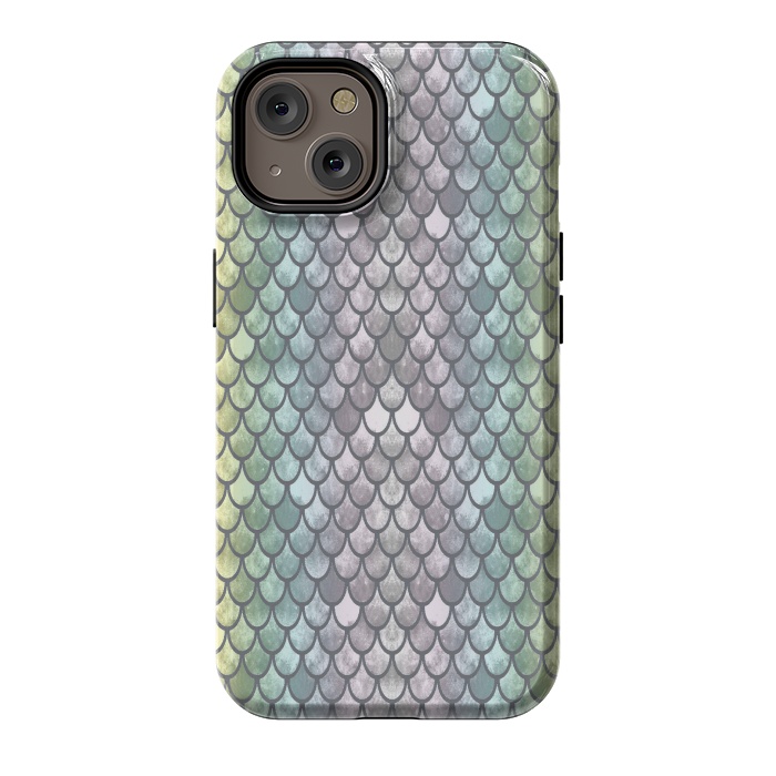 iPhone 14 StrongFit New Mermaid Scales  by Angelika Parker