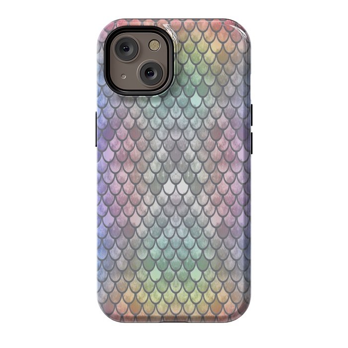 iPhone 14 StrongFit Pretty Mermaid Scales 26 by Angelika Parker