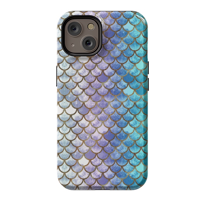 iPhone 14 StrongFit Pretty Mermaid Scales 38 by Angelika Parker