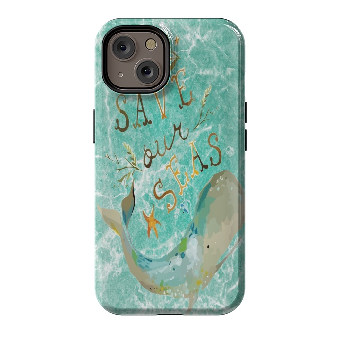 iPhone 14 StrongFit Save our Seas by Joanna Vog