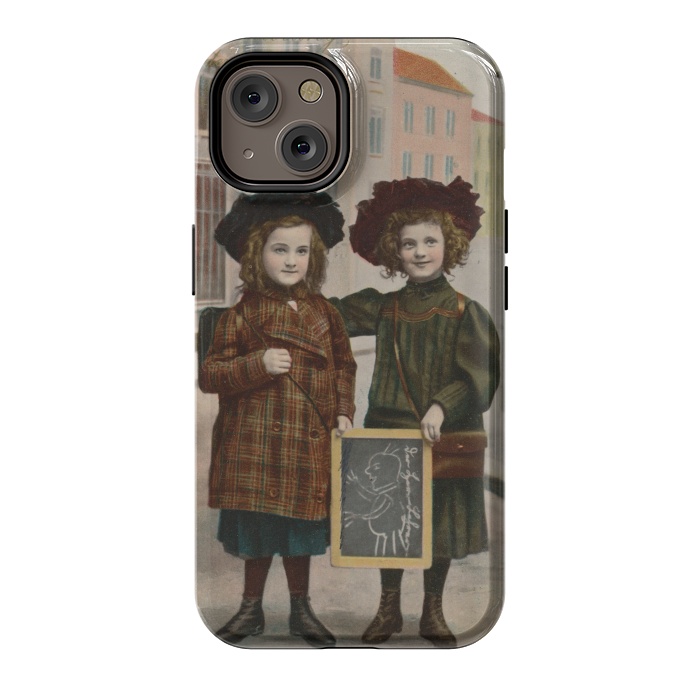 iPhone 14 StrongFit Vintage School Girls by Andrea Haase