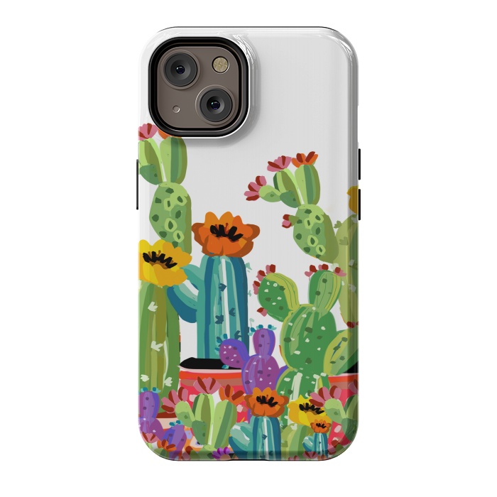 iPhone 14 StrongFit cactus land by MUKTA LATA BARUA