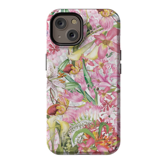 iPhone 14 StrongFit Flower Jungle by  Utart