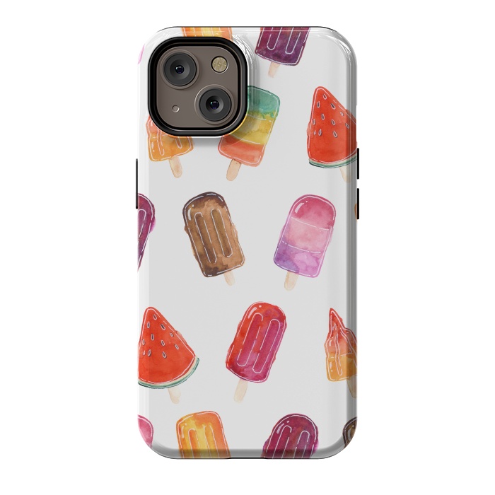 iPhone 14 StrongFit Summer Popsicle Print by Becky Starsmore