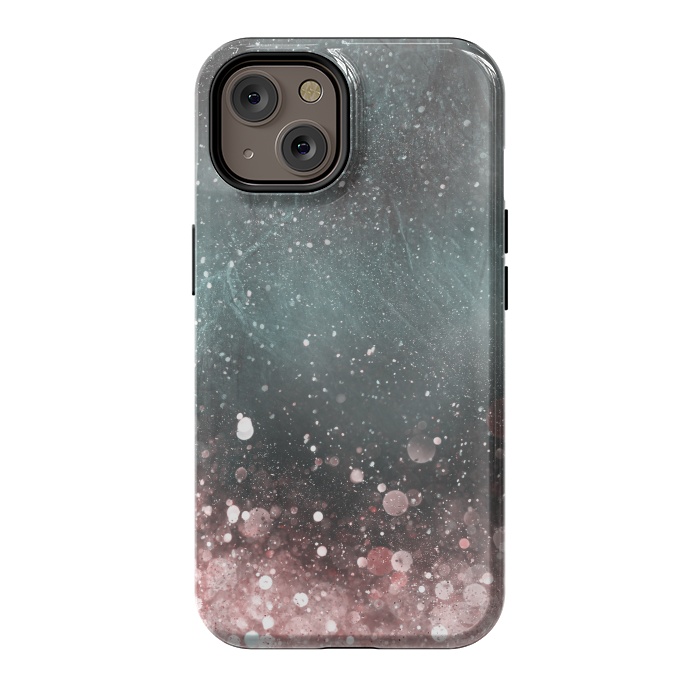 iPhone 14 StrongFit Pink Sparkle 2 by Andrea Haase