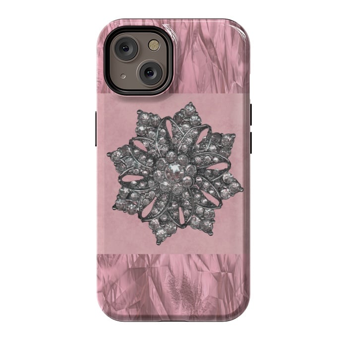 iPhone 14 StrongFit Embellishment On Rose Gold 2 by Andrea Haase