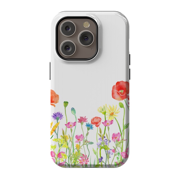 iPhone 14 Pro StrongFit Summer Flower Meadow by  Utart