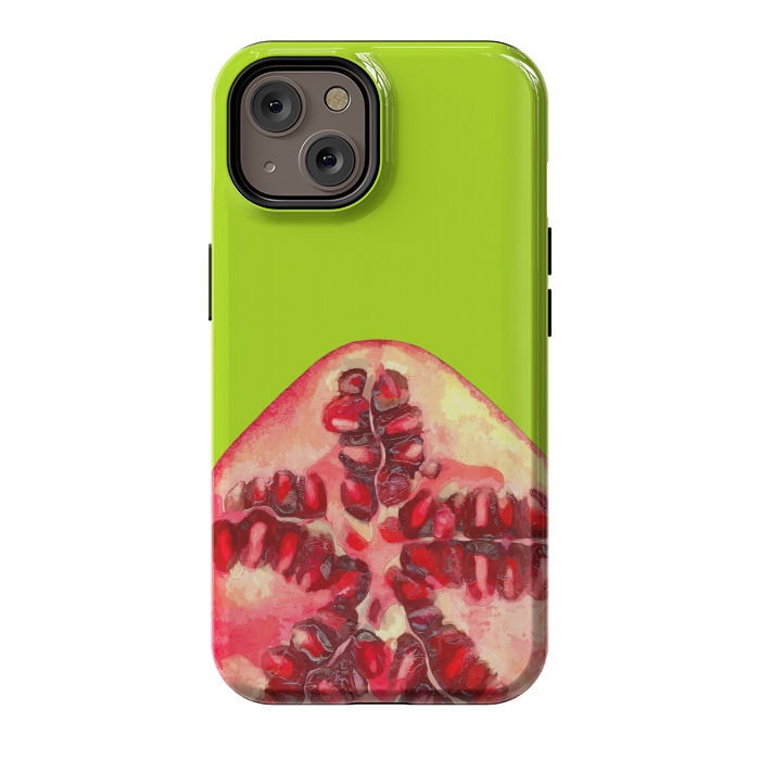 iPhone 14 StrongFit Pomegranate Tropical Fruit by Alemi