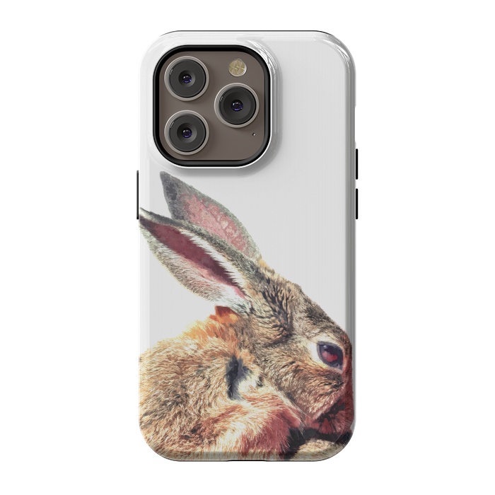 iPhone 14 Pro StrongFit Rabbit Portrait by Alemi