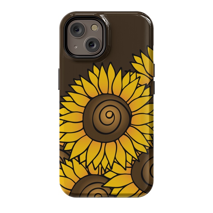 iPhone 14 StrongFit Sunflower by Majoih