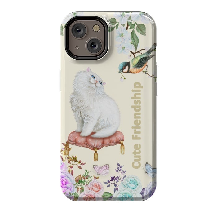 iPhone 14 StrongFit Cute Friendship by Creativeaxle