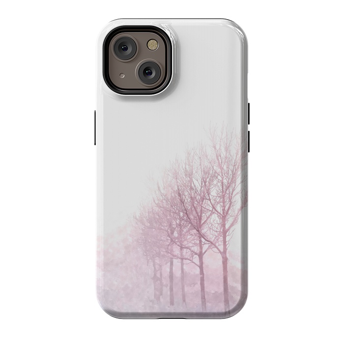 iPhone 14 StrongFit Pink Trees by Alemi
