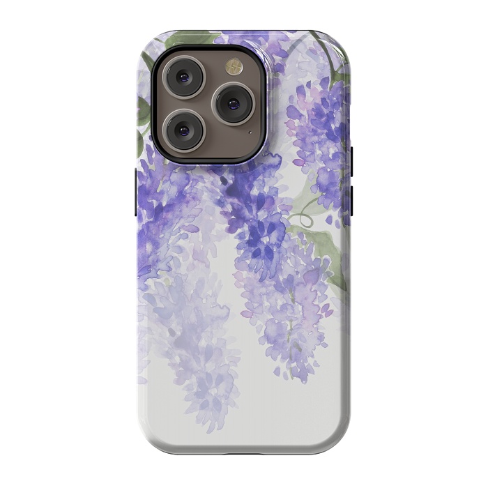 iPhone 14 Pro StrongFit Wisteria in the Summer Garden by  Utart