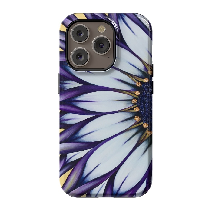 iPhone 14 Pro StrongFit Wild African Daisy by Denise Cassidy Wood