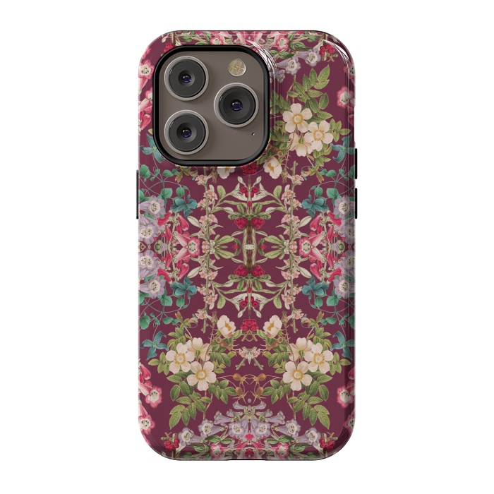 iPhone 14 Pro StrongFit Winter Bloom by Zala Farah